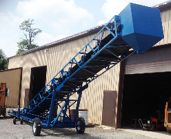 Portable radial stacker, iron city supply